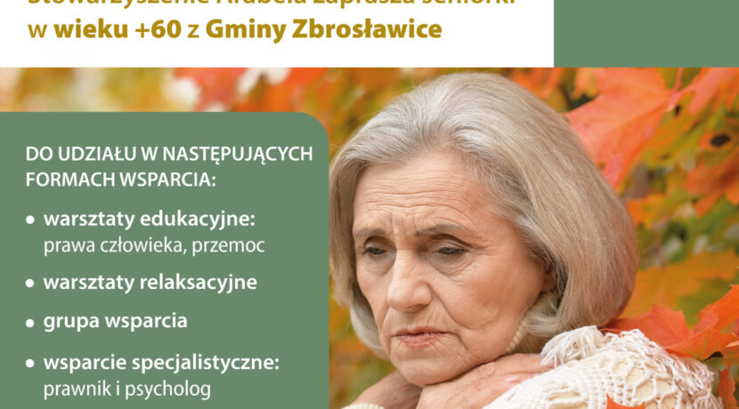 Rozpoczęcie rekrutacji do projektu „Niekolorowa jesień życia”